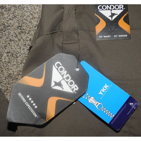 NWT Condor Outdoor Tactical Cipher Performance Pants Teflon 101119 Men's 40x32 - Picture 2 of 7